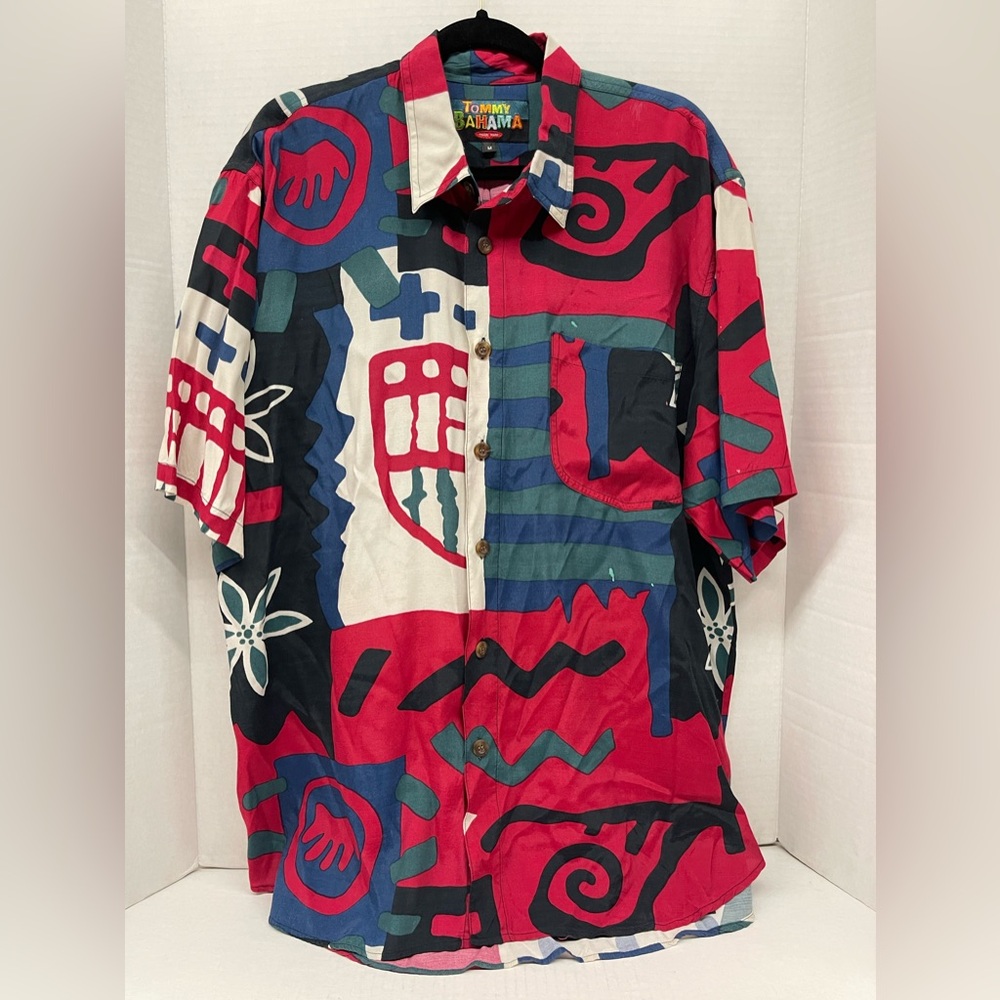 Vintage Tommy Bahama button up lightweight shirt